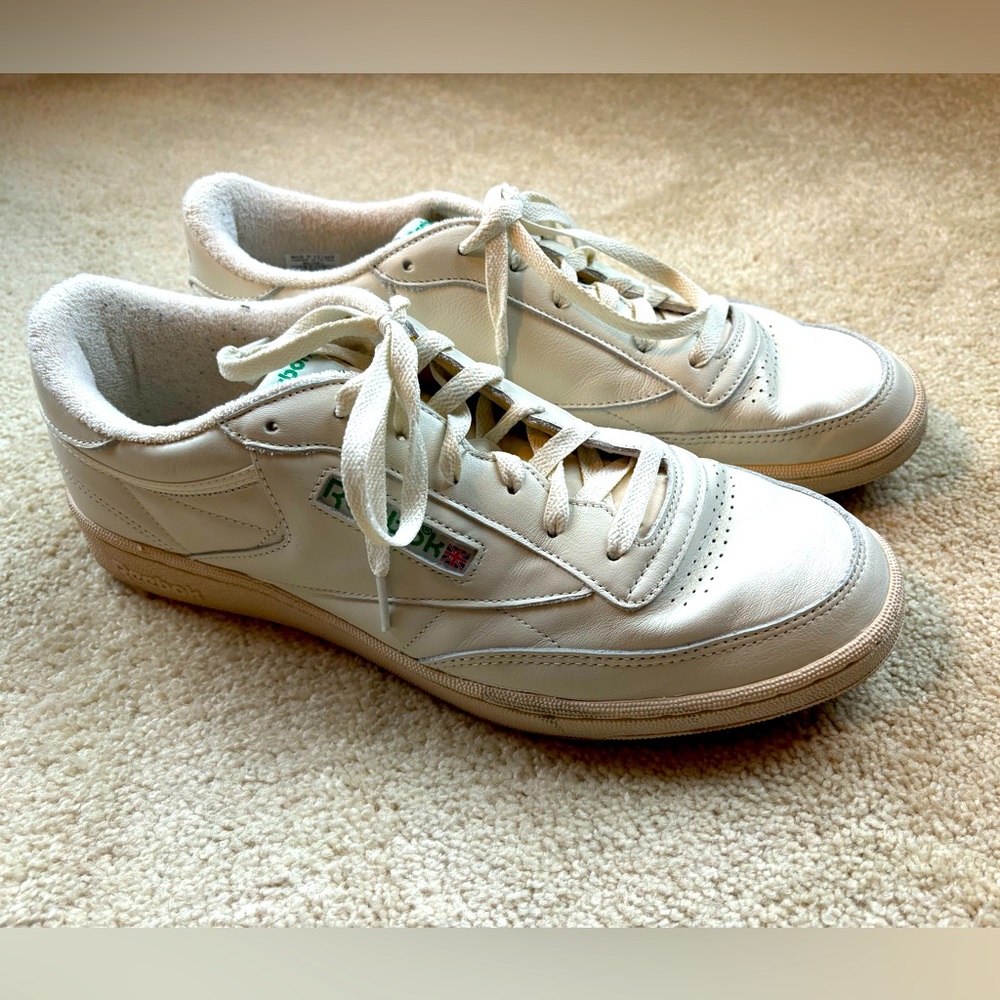 Men’s Reebok Club C 85 Vintage off white size 13